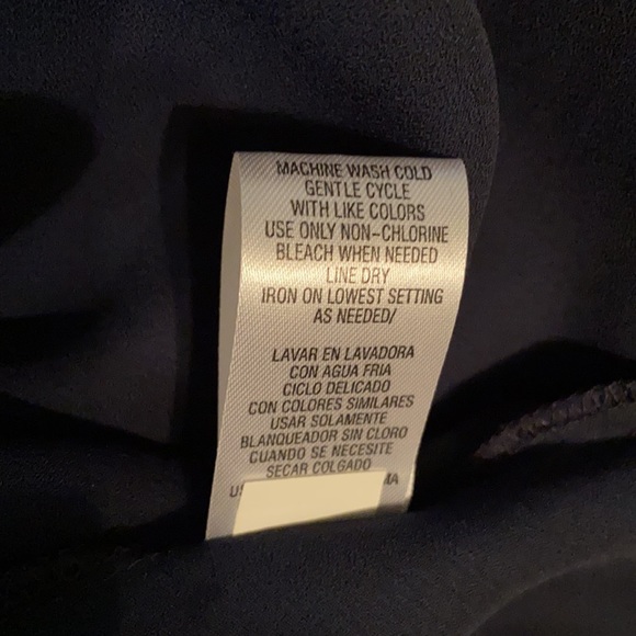 Navy Blue  Sleeveless Dress with Jacket - Jacket Dress - Picture 14 of 14